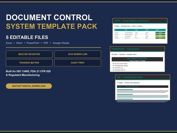 Document Control Register System