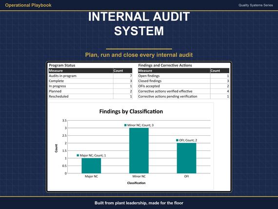 Internal Audit System