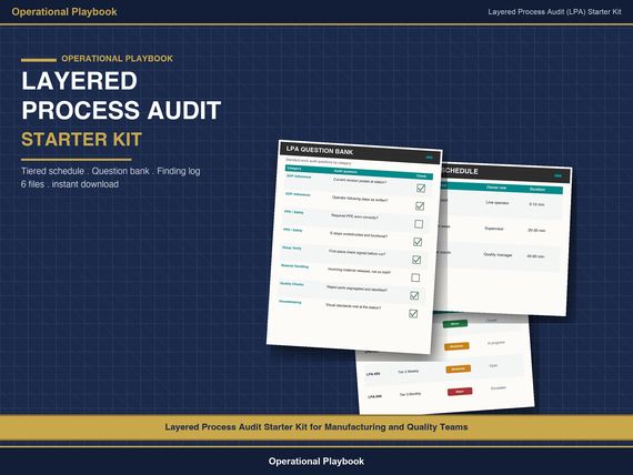 Layered Process Audit System