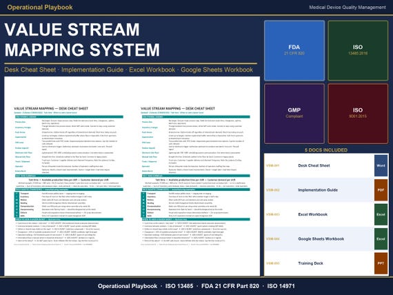 Value Stream Mapping System
